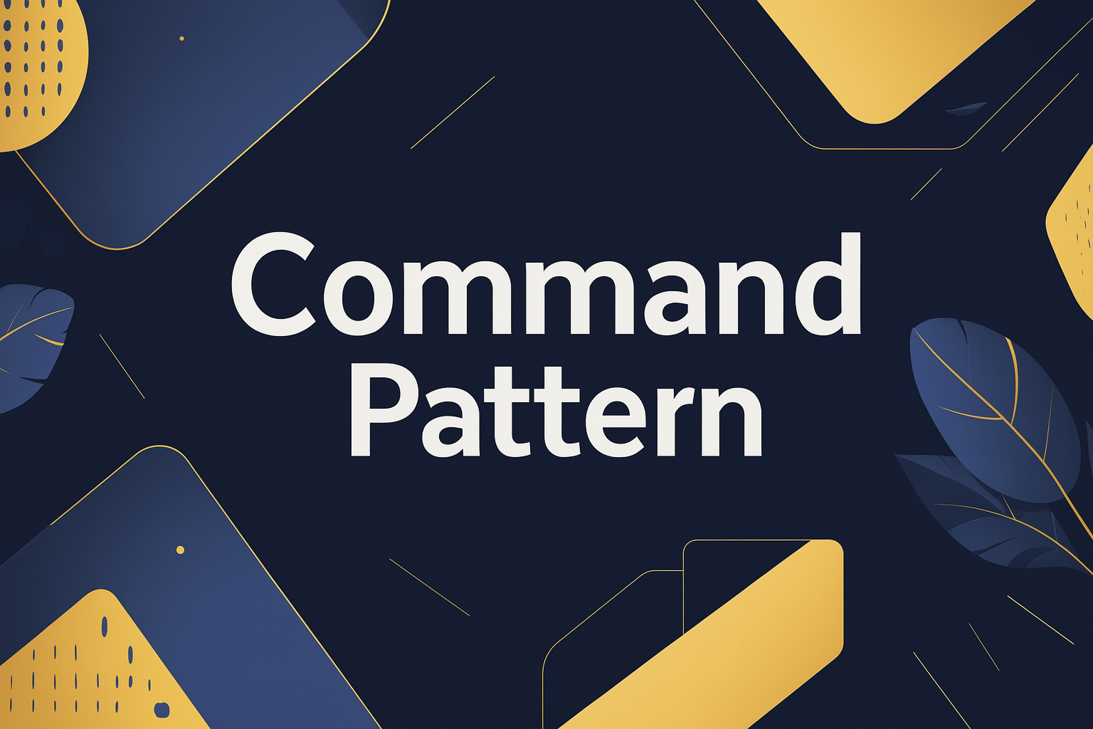 Command Design patterns